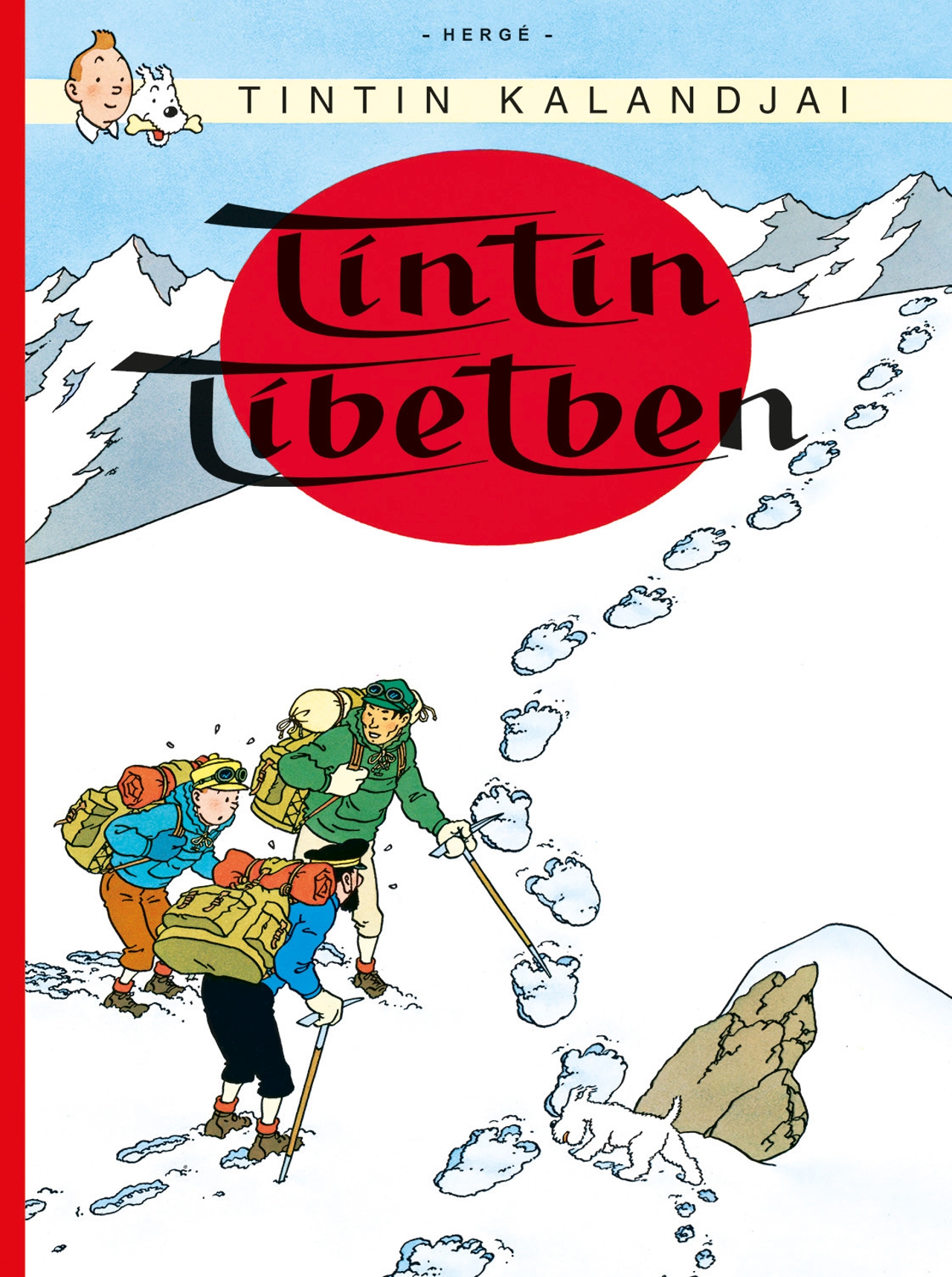 TINTIN KALANDJAI 20. - TINTIN TIBETBEN