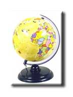 FÖLDGÖMB 25 CM - ÁTVILÁGÍTHATÓ DUÓ